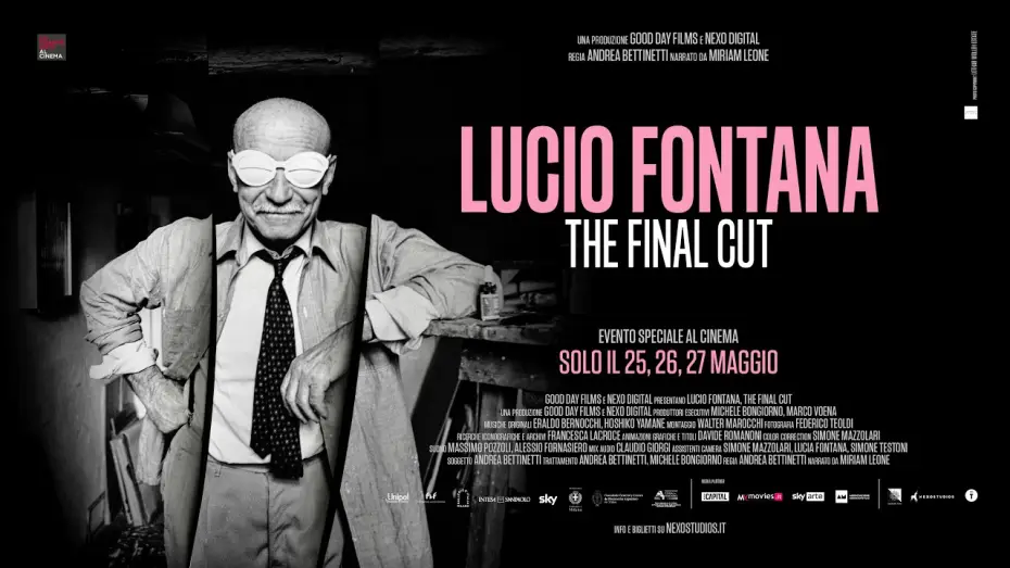 Відео до фільму Lucio Fontana - The Final Cut | LUCIO FONTANA, THE FINAL CUT - Al cinema solo il 25, 26 e 27 maggio - TRAILER