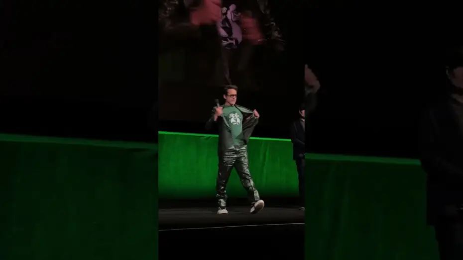 Відео до фільму Месники: Династія Канґа | Victor Von Doom 💚 Robert Downey Jr. at CinemaCon.