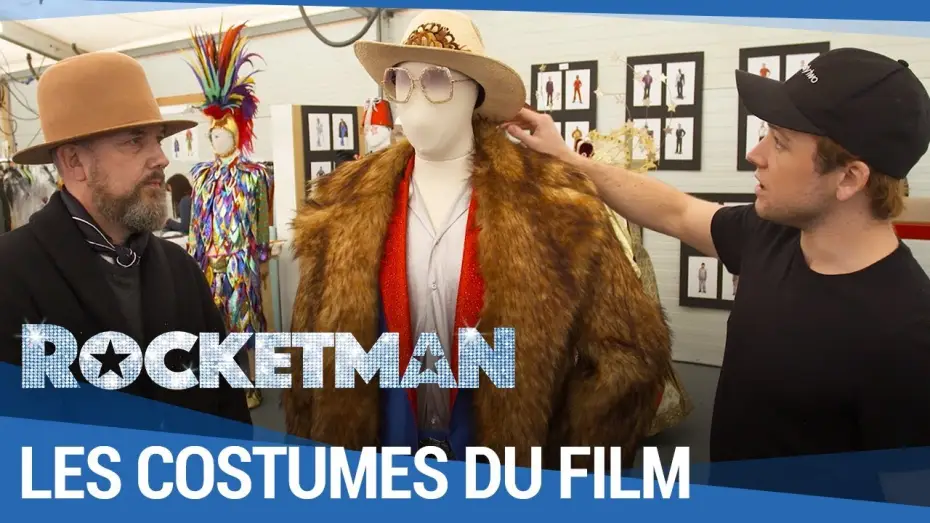 Відео до фільму Рокетмен | ROCKETMAN - Les costumes du film VOST