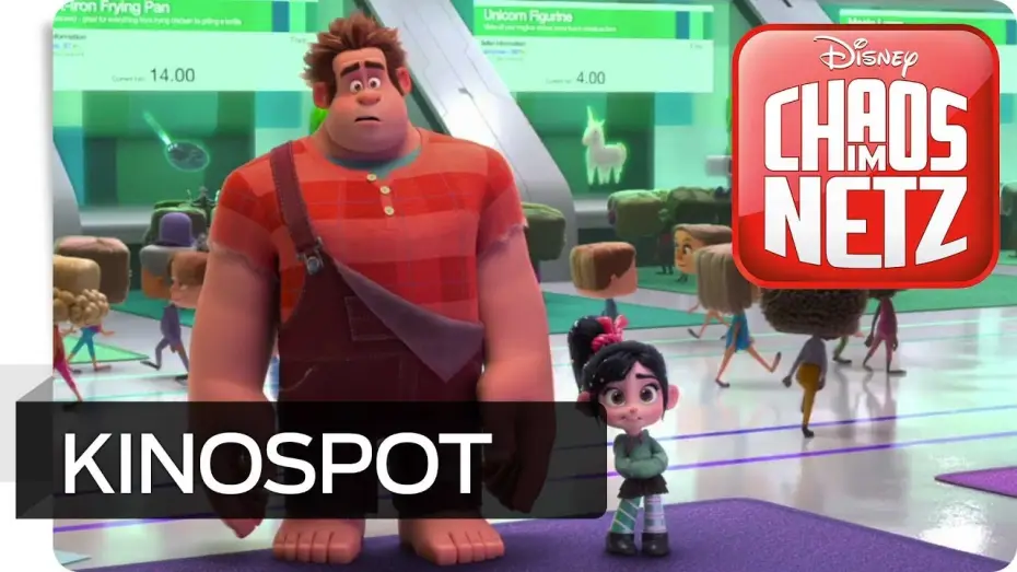 Відео до фільму Ральф-руйнівник 2: Інтернетрі | Chaos im Netz - Kinospot: Wlan/Katze - Deutsch HD