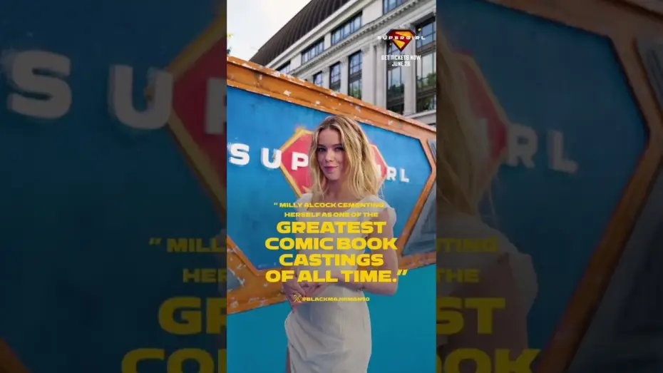 Відео до фільму Суперґьорл — One of the greatest comic book castings of all time.