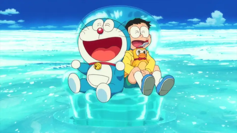 Відео до фільму 映画ドラえもん のび太の南極カチコチ大冒険 | Doraemon: La grande avventura in Antartide - 2018- Trailer Ufficiale Italiano
