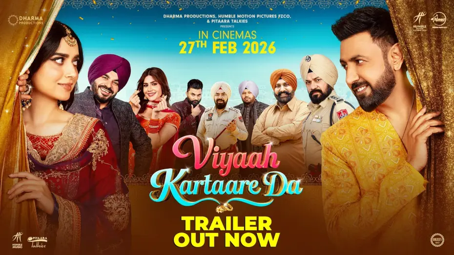Відео до фільму Viyaah Kartaare Da | Viyaah Kartaare Da - Official Trailer | Gippy Grewal, Nimrat Khaira | In Cinemas 27th February 2026
