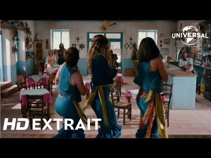 Відео до фільму Мама Мія! 2 | Mamma Mia : Here We Go Again - Extrait "Mamma Mia" VF