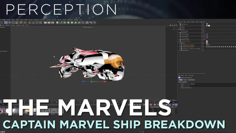 Відео до фільму Марвели — How To Design Captain Marvel's Ship: End Credits VFX Breakdown