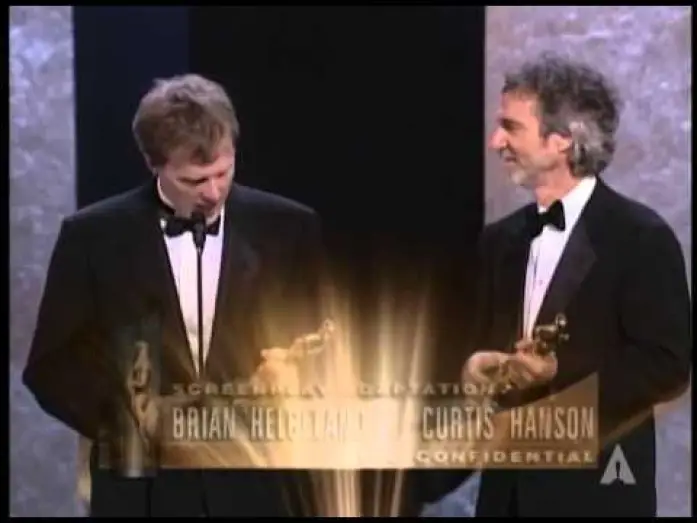 Відео до фільму Таємниці Лос-Анджелеса | "L.A. Confidential" winning Best Adapted Screenplay