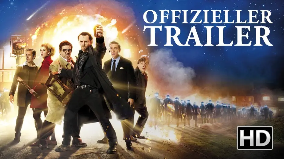 Відео до фільму Кінець світу | The World's End - Trailer deutsch / german HD