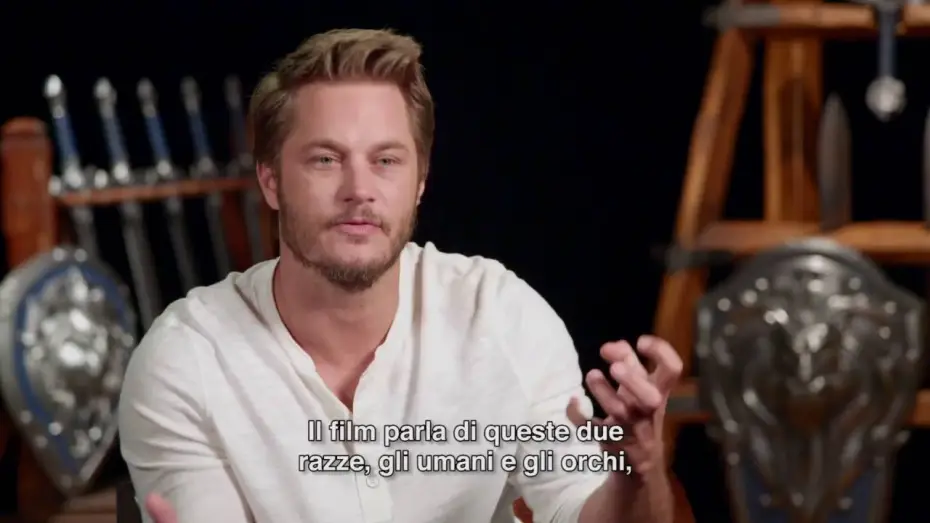 Відео до фільму Warcraft: Початок | WARCRAFT - L'INIZIO di Duncan Jones: intervista a Travis Fimmel (sottotitoli in italiano)