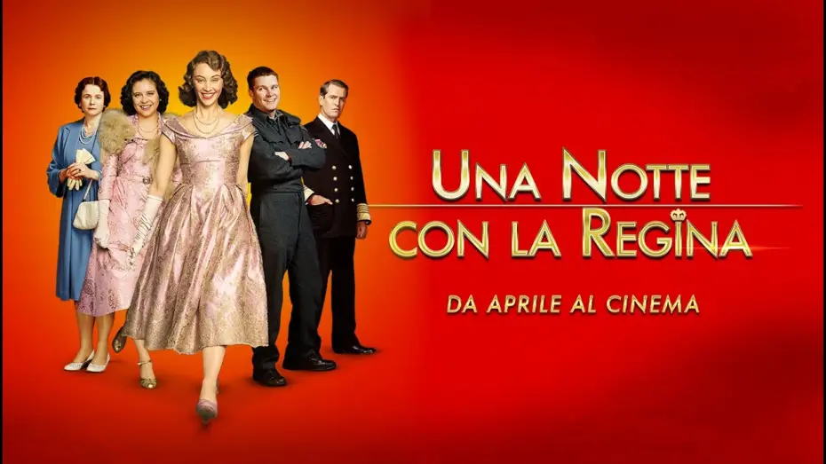 Відео до фільму Лондонські канікули — UNA NOTTE CON LA REGINA - Trailer Italiano Ufficiale [HD]
