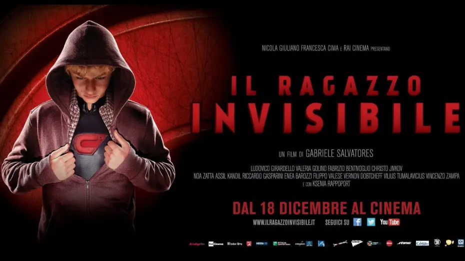 Відео до фільму Хлопець-невидимець — Il Ragazzo Invisibile - Trailer Ufficiale
