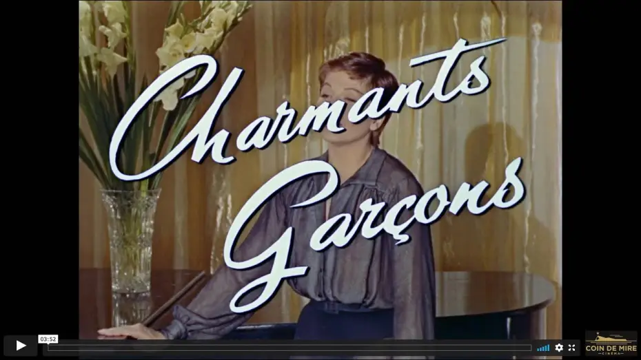 Відео до фільму Charmants Garçons — CHARMANTS GARÇONS (1957) Bande Annonce VF (HD) de Henri Decoin avec Zizi Jeanmaire, Daniel Gélin