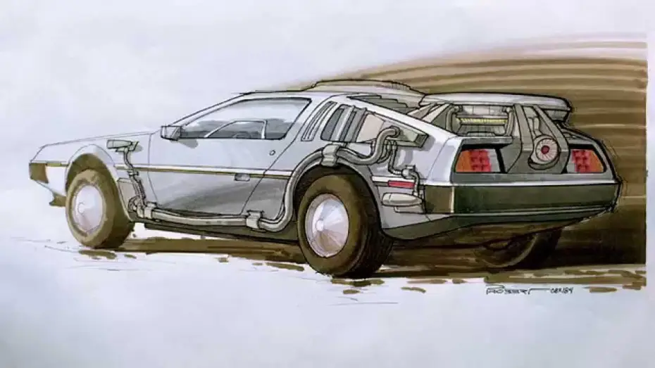 Відео до фільму Назад у минуле — Where Did the Delorean Come From?