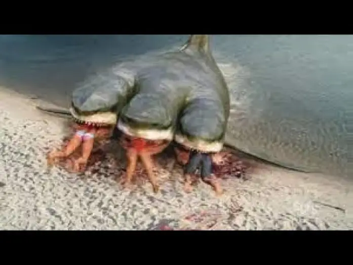 Відео до фільму 3-Headed Shark Attack — 3 headed shark attack best scenes