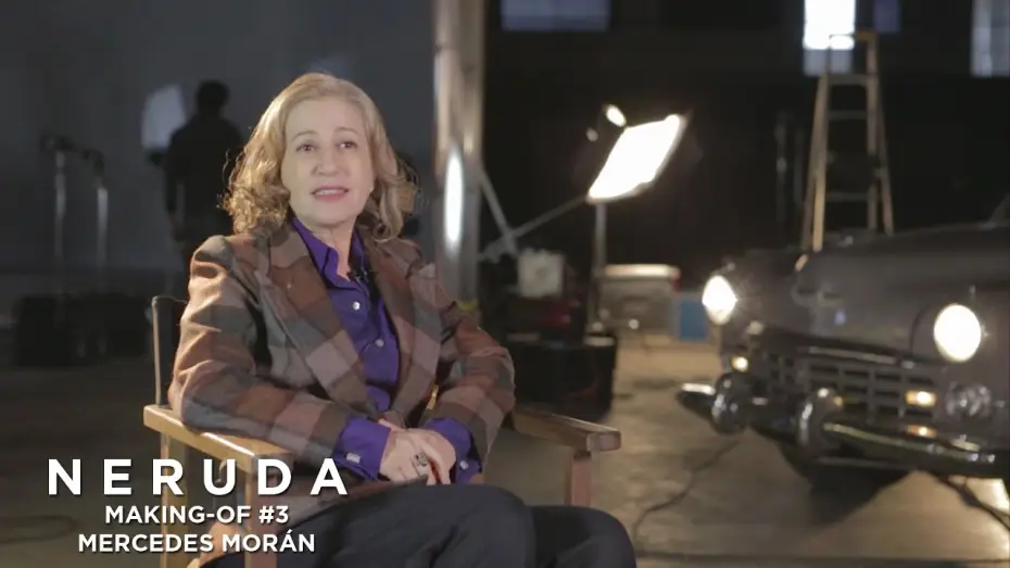 Відео до фільму Неруда — NERUDA - Making-of #3 - Mercedes Moran à propos de Delia del Carril