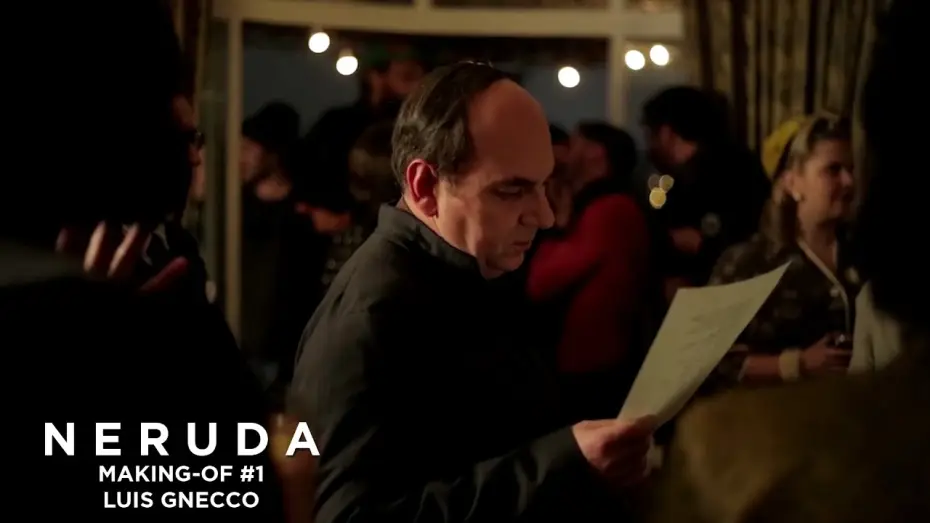Відео до фільму Неруда — NERUDA - Making-of #1 - Luis Gnecco à propos de Pablo Neruda