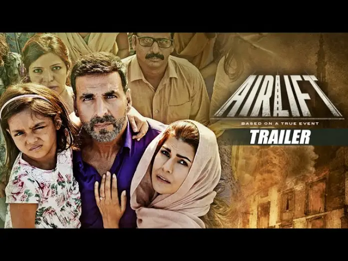 Відео до фільму Повітряне перевезення — AIRLIFT THEATRICAL TRAILER | Akshay Kumar, Nimrat Kaur | Releasing on 22nd January, 2016 |T-Series