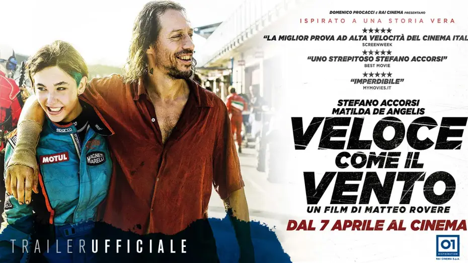 Відео до фільму Швидка як вітер — VELOCE COME IL VENTO (2016) di Matteo Rovere - Trailer ufficiale HD