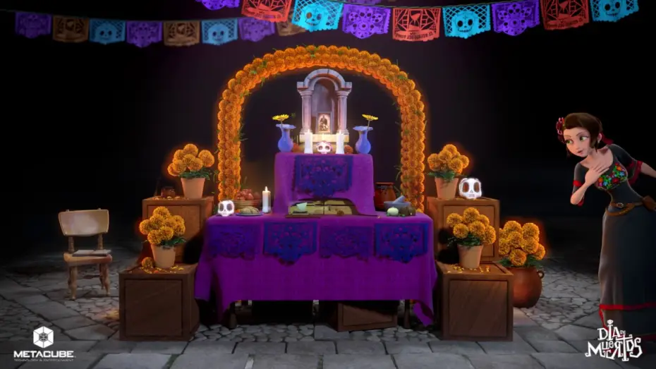 Відео до фільму Сельма у місті привидів — Día de Muertos - Cómo armar un altar