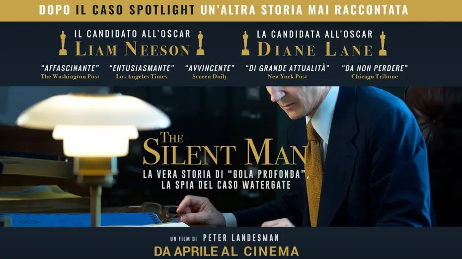 Відео до фільму Вотерґейт: Падіння Білого дому — The Silent Man | Secondo Trailer