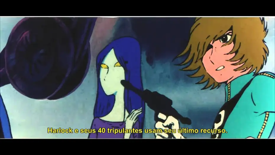Відео до фільму 宇宙海賊キャプテンハーロック アルカディア号の謎 — Captain Harlock: Mystery of the Arcadia - Trailer HD (legendado)