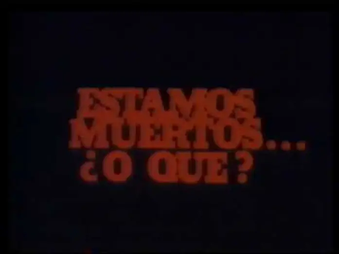Відео до фільму Смертельна лють — TRAILER estamos muertos o que - El Videoclub de los 80s