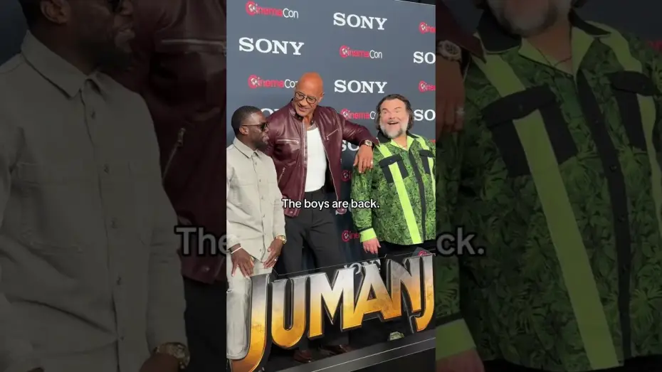 Відео до фільму Jumanji 3 — The boys are SO back
