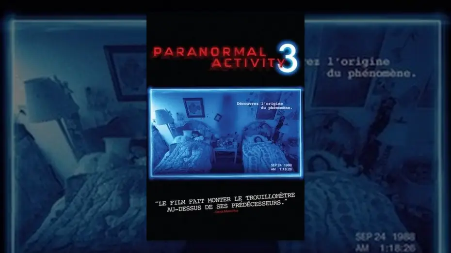 Відео до фільму Паранормальне явище 3 — Paranormal Activity 3 bande annonce