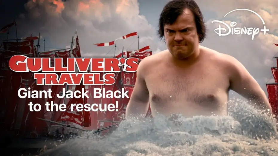 Відео до фільму Мандри Гулівера | Giant Jack Black Saves Lilliput!
