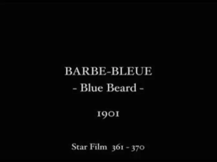 Відео до фільму Barbe-bleue | 1901 Georges M&eacute;li&egrave;s Barbe bleue Blue Beard Bluebeard Short movie court metrage Silent Muet
