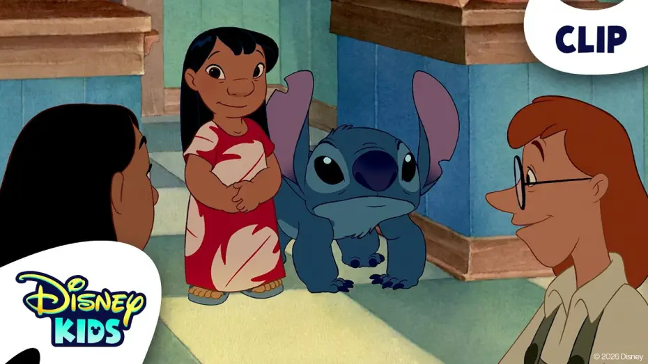 Відео до фільму Ліло та Стіч — Lilo Adopts Stitch