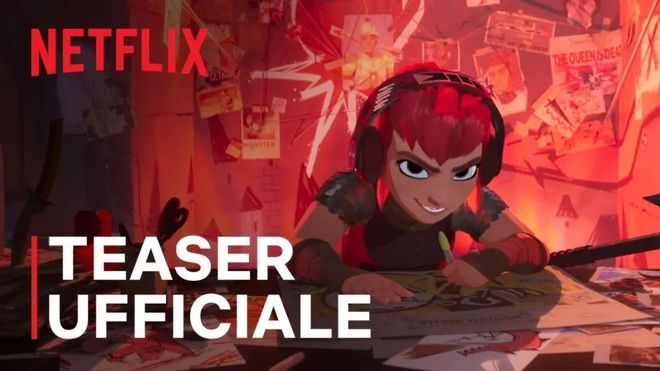 Відео до фільму Німона | Nimona | Teaser ufficiale | Netflix