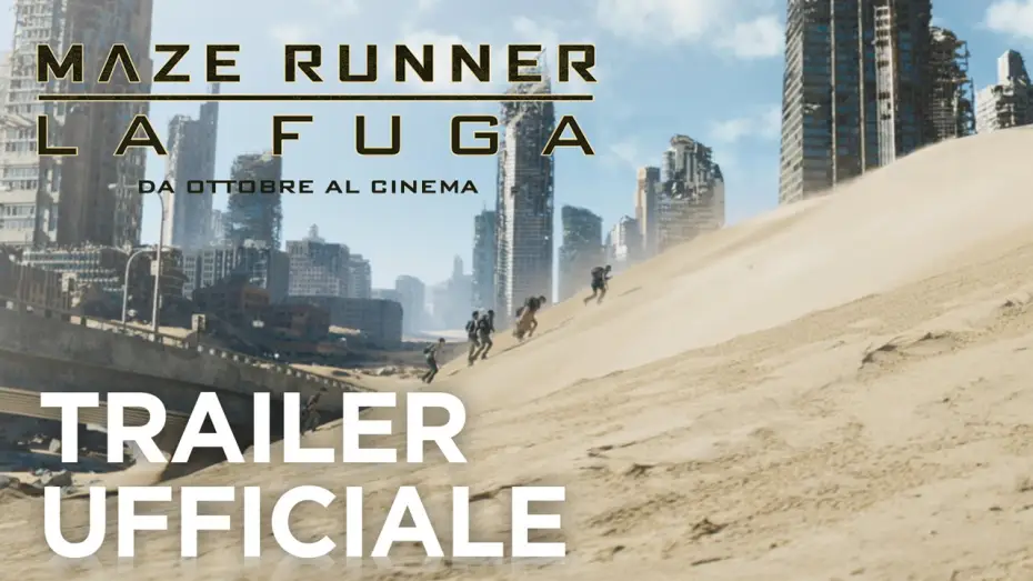 Відео до фільму Той, що біжить лабіринтом: Випробування вогнем | Maze Runner: La Fuga | Trailer Ufficiale [HD] | 20th Century Fox
