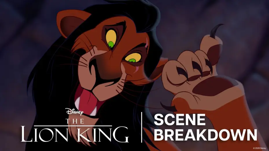 Відео до фільму Король Лев — Scar Character Breakdown - Notes on a Scene