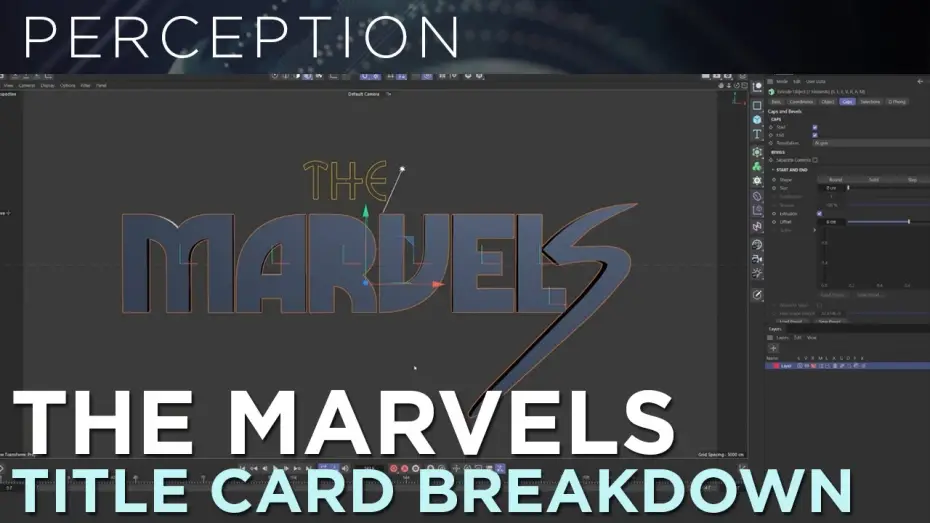 Відео до фільму Марвели — How To Design The Marvels Title: End Credits VFX Breakdown