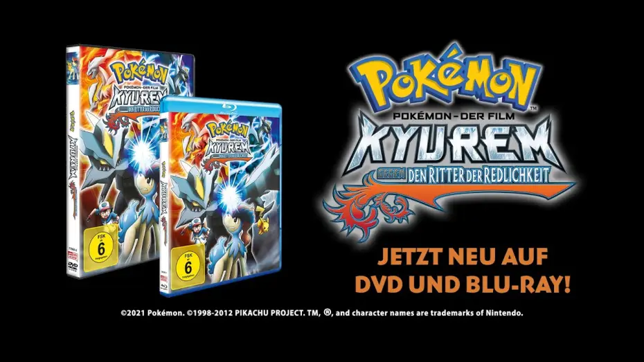 Відео до фільму 劇場版ポケットモンスター ベストウイッシュ キュレムVS聖剣士 ケルディオ — Pokémon 15 - Der Film: Kyurem gegen den Ritter der Redlichkeit - Trailer [HD] Deutsch / German
