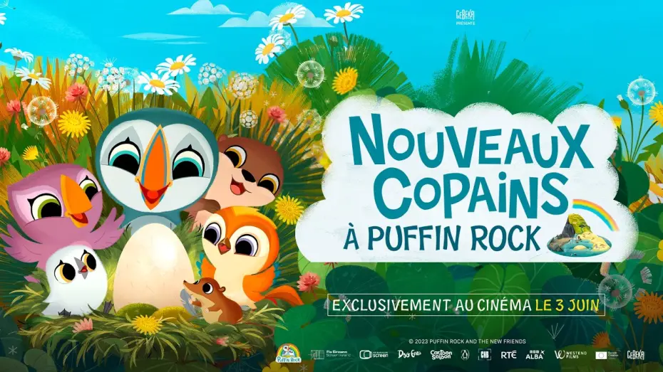 Відео до фільму Пташина скеля | Nouveaux Copains &agrave; Puffin Rock | Bande Annonce Officielle