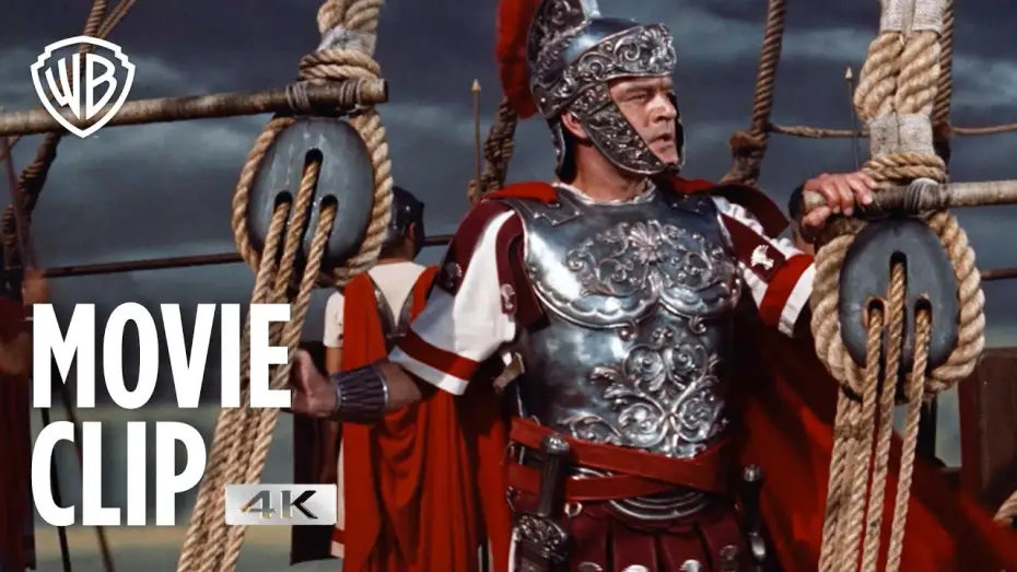 Відео до фільму Бен-Гур | Macedonian Pirates Attack the Roman Fleet - Movie Clip