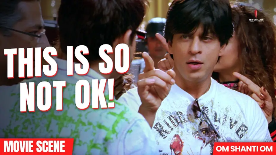 Відео до фільму ओम शांति ओम — ⁠Om Kapoor Loses His Cool | Om Shaanti Om | Shah Rukh Khan