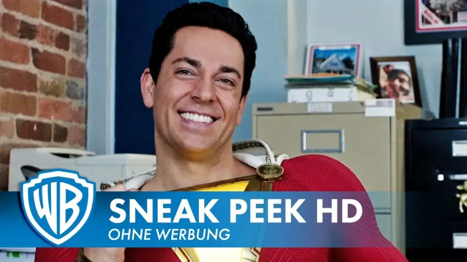 Відео до фільму Шазам! | SHAZAM! - 4 Minuten Sneak Peek Deutsch HD German (2019)