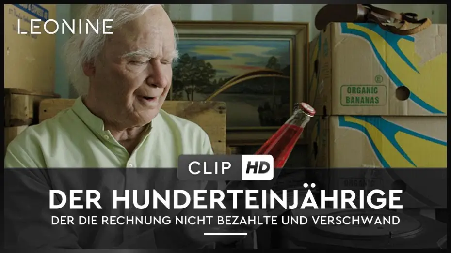 Відео до фільму Hundraettåringen som smet från notan och försvann — Der Hunderteinjährige, der die Rechnung nicht bezahlte und verschwand I Clip | Start: 16.03.2017
