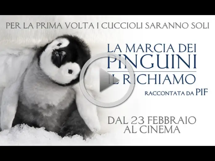 Відео до фільму L'empereur — LA MARCIA DEI PINGUINI IL RICHIAMO - Dal 23 febbraio al cinema