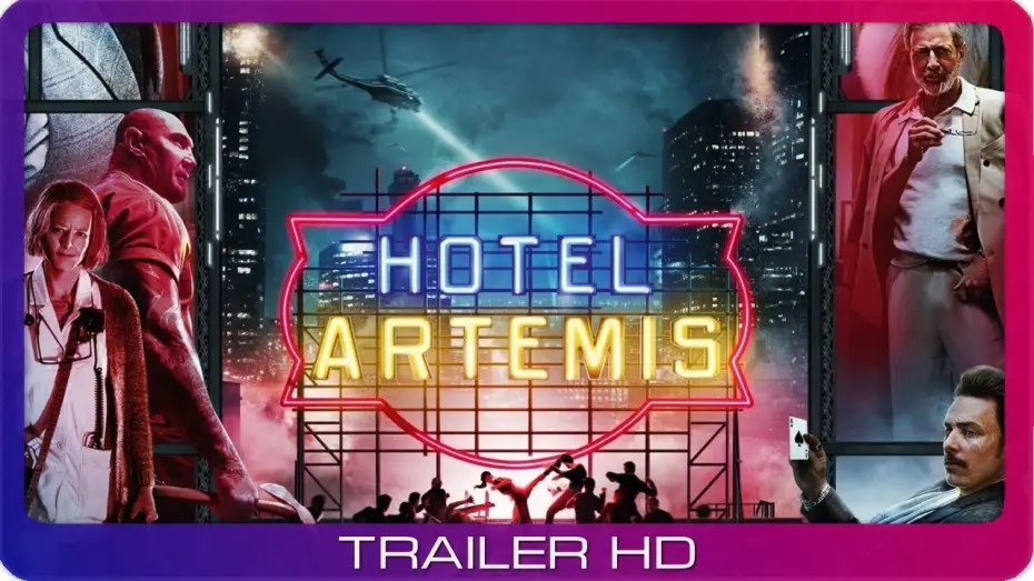 Відео до фільму Готель "Артеміда" | Hotel Artemis ≣ 2018 ≣ Trailer ≣ German | Deutsch