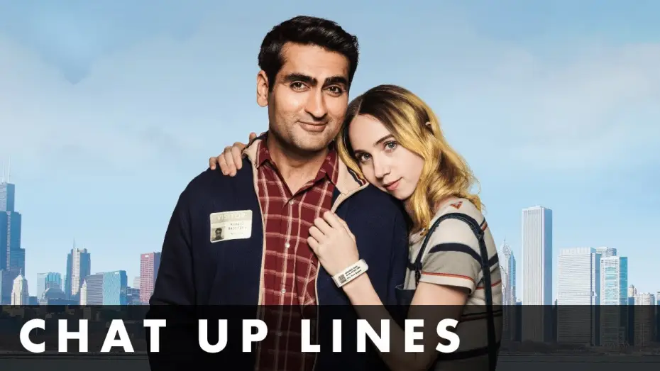 Відео до фільму Кохання – хвороба — THE BIG SICK - British Chat-Up Lines with Kumail Nanjiani and writer Emily Gordon