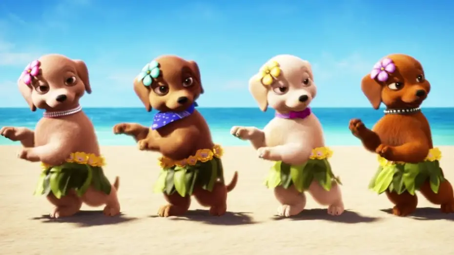 Відео до фільму Barbie & Her Sisters in a Puppy Chase — Barbie y sus Hermanas en Busca de los Perritos (Trailer español)