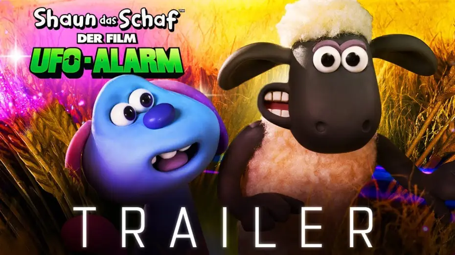 Відео до фільму Баранчик Шон: Фермагеддон — Shaun das Schaf - Der Film: UFO-Alarm - Trailer 1 - Deutsch HD