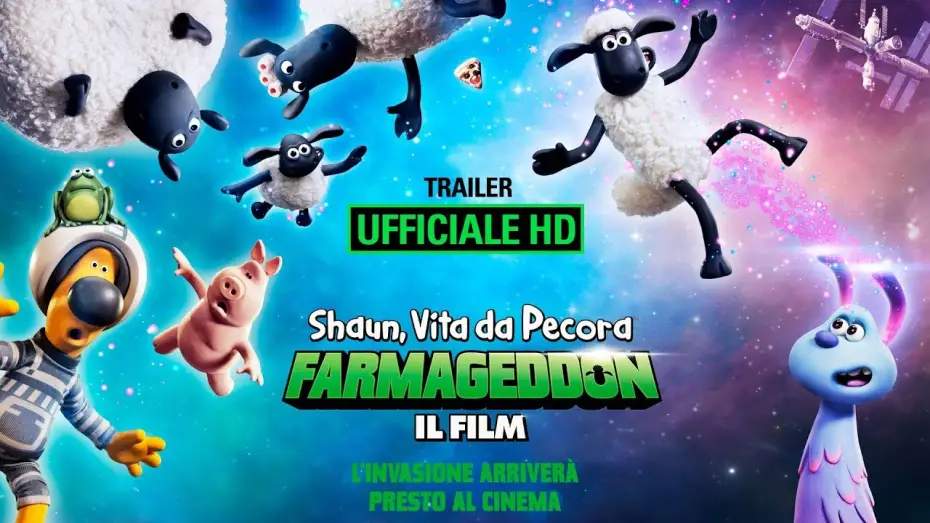 Відео до фільму Баранчик Шон: Фермагеддон — Shaun, Vita da Pecora: Farmageddon - Il Film - Primo Trailer Ufficiale Italiano