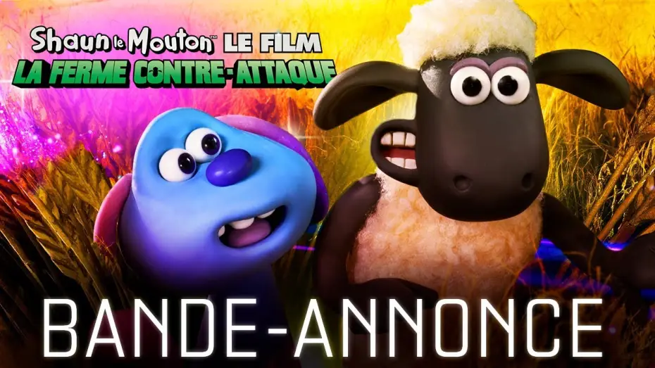 Відео до фільму Баранчик Шон: Фермагеддон — Shaun Le Mouton Le Film : La Ferme Contre Attaque - Bande Annonce [VF]