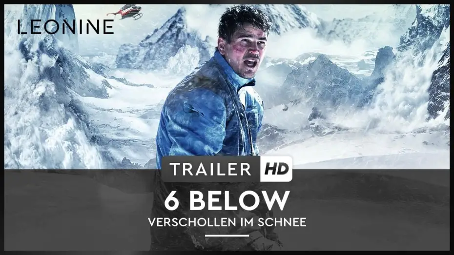 Відео до фільму На глибині 6 футів — 6 Below - Verschollen im Schnee - Trailer (deutsch/german; FSK 12)