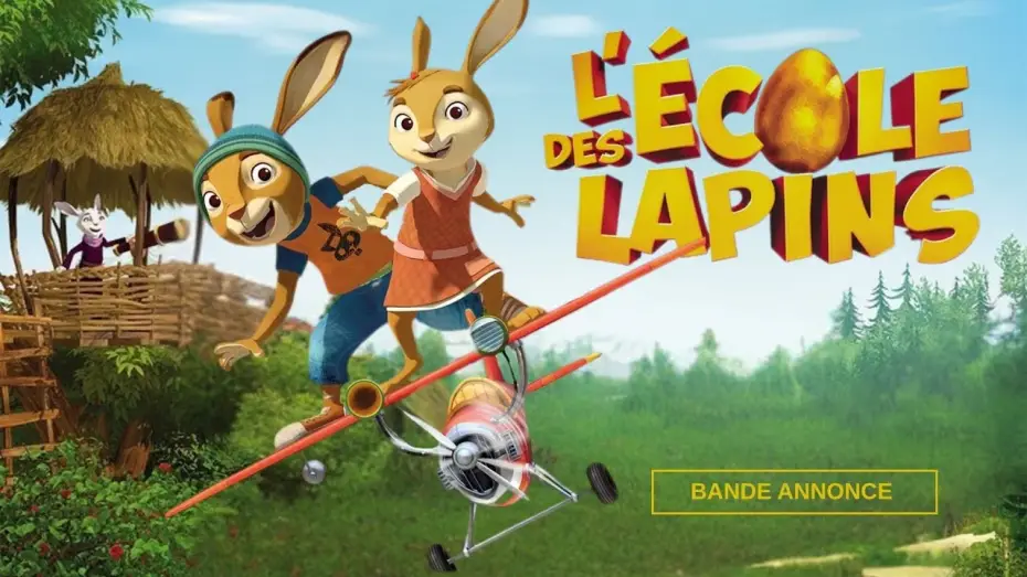 Відео до фільму Школа зайців — Bande Annonce l'école des lapins