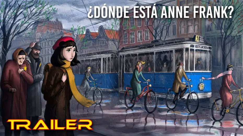 Відео до фільму Де Анна Франк? — ¿Dónde está Anne Frank? - Trailer español